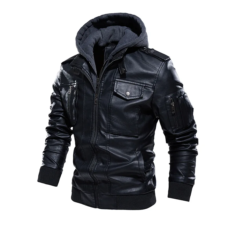 

copyrighted The code qiu dong cross-border new men washed leather jacket speed sell tong leather T23