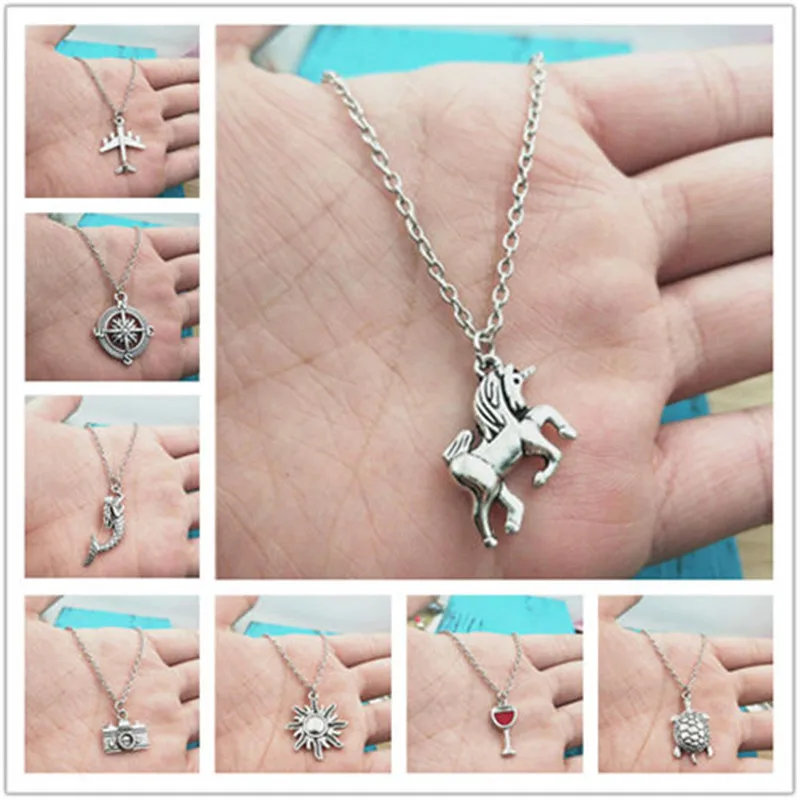 

Microphone Charm Creative Chain Necklace Women Pendants Fashion Jewelry Accessory ,Friend Gifts Necklace Women