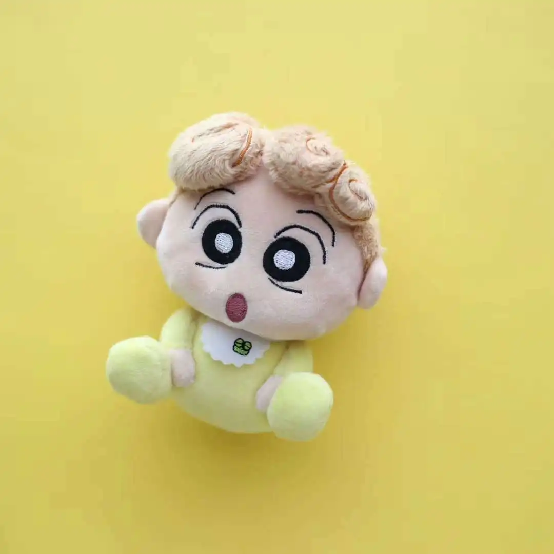 Плюшевая игрушка химавари Син-тян 11 см белая собачка динозавр мягкая подвеска