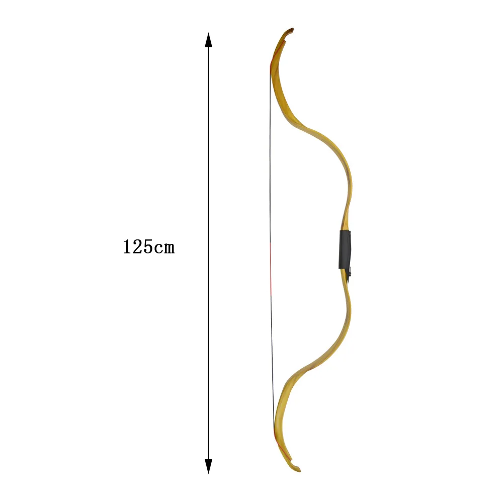 Традиционный лук для стрельбы из лука 20 фунтов Рекурсивный традиционный длинный