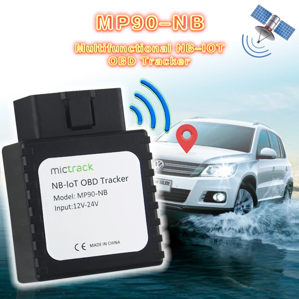 Устройство отслеживания в реальном времени MP90-NB OBD II GPS-трекер для автомобиля с