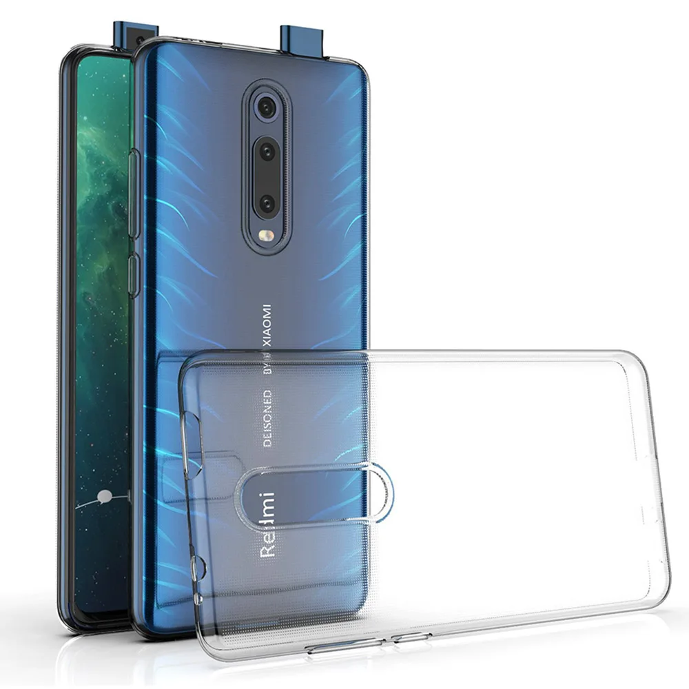 Чехол для телефона из мягкого ТПУ силикона прозрачный чехол s Прозрачная задняя