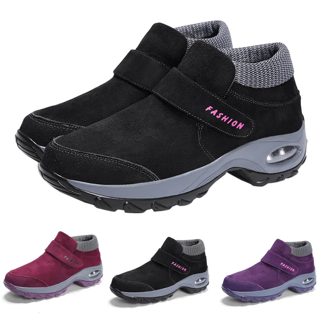 

SAGACE 2019 Autumn And Winter Sneakers Women Soft Breathable Platform Shoes woman Female Casual Shoes Ladies Footwear Sneakers #