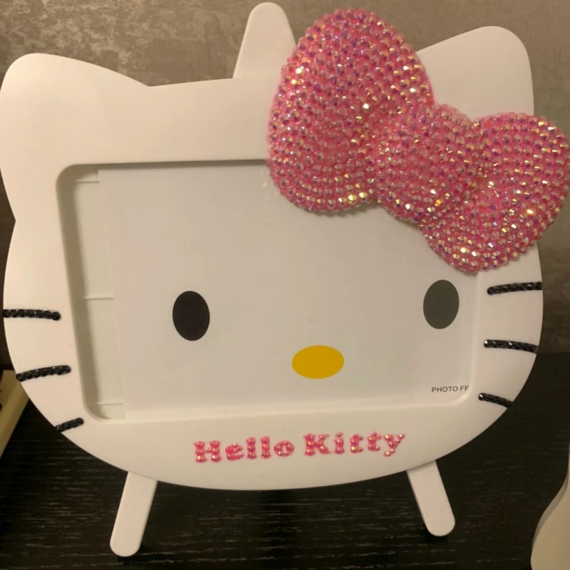 Фоторамка с котенком 6 дюймов блестящие стразы ручная работа детская фоторамка