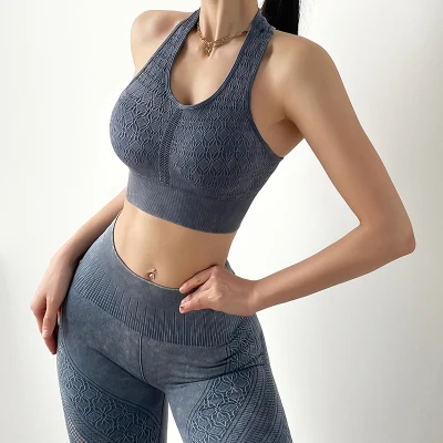 

MitaogirlWomen Breathable Sports Bra,Absorb Sweat Shockproof Padded Sports Bra Top,Athletic Gym Running Fitness Yoga Sports Tops