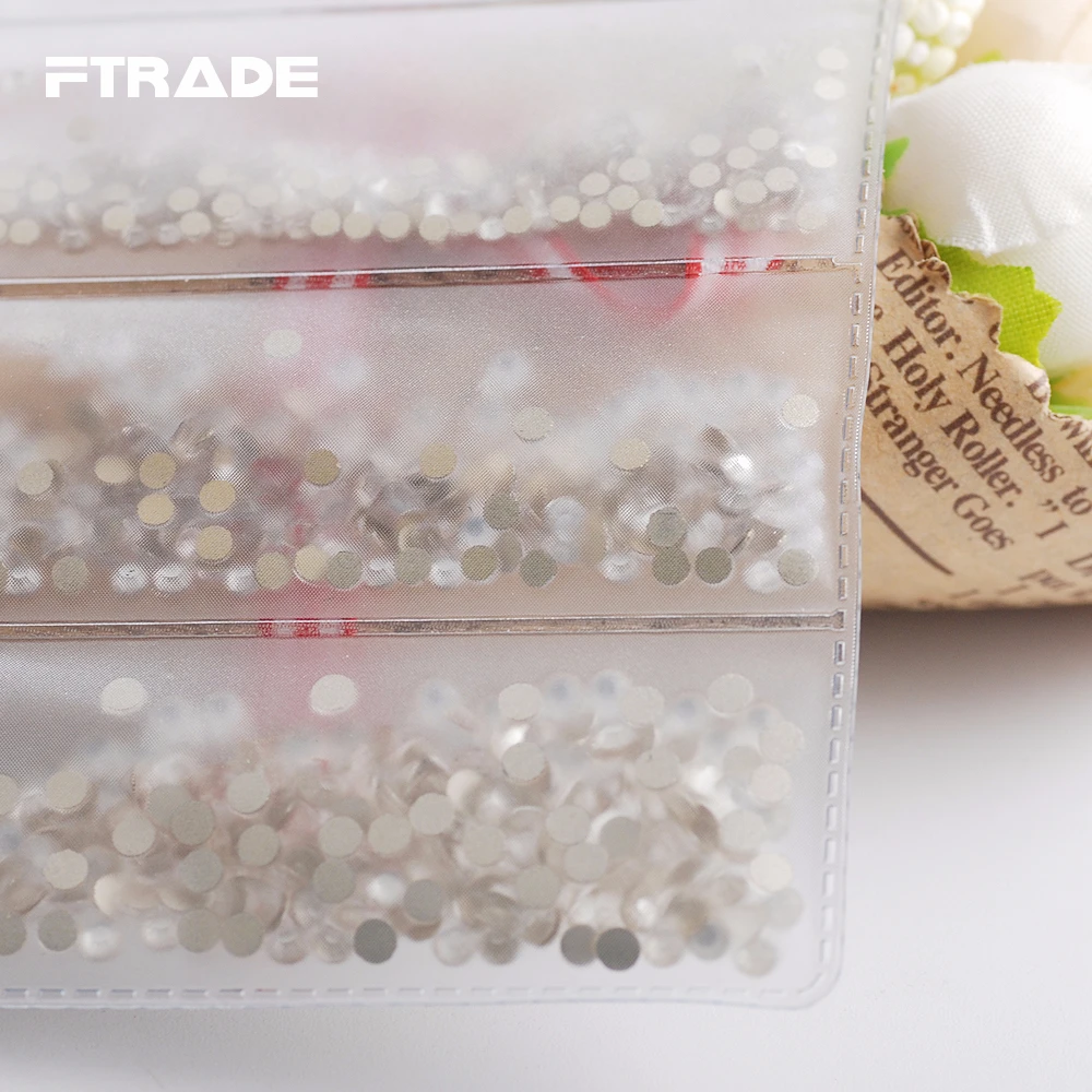 Блестящие кристаллы 6 размеров AB SS3 SS10 блестящие стеклянные стразы для дизайна