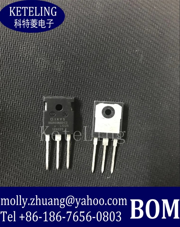 

Free shipping ixgh60n60c2 60n60c2 ixgh60n60