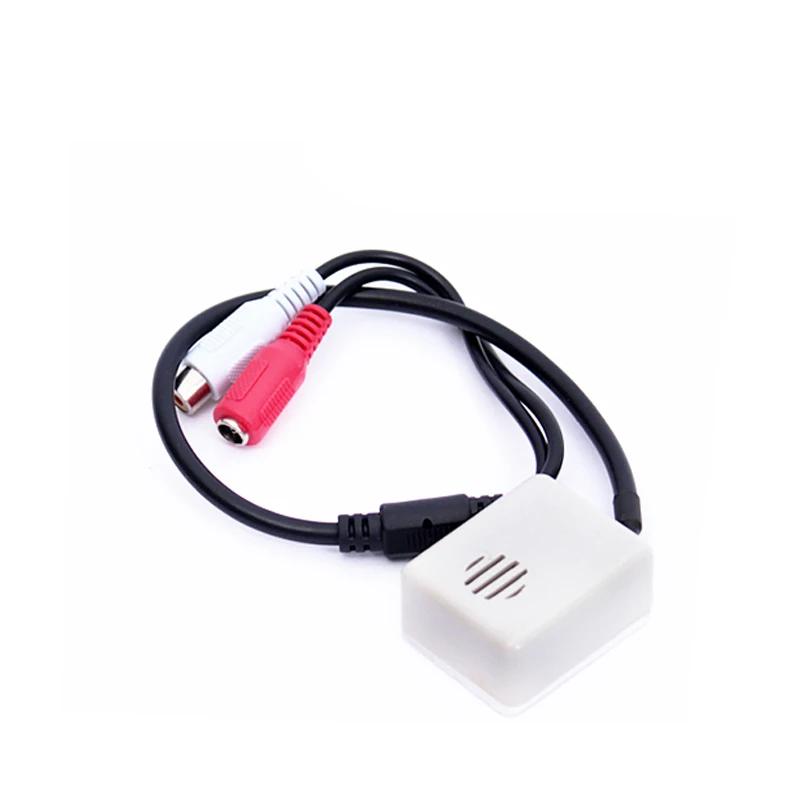 Звуковой Монитор 6 12 В для записи звука камеры видеонаблюдения с микрофоном|sound