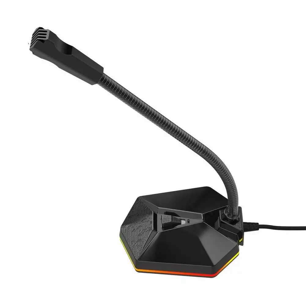 

USB Computer microphone 360 Adjust Freely Studio MIC Desktop Stand for PC Recording Streaming Laptop Recording