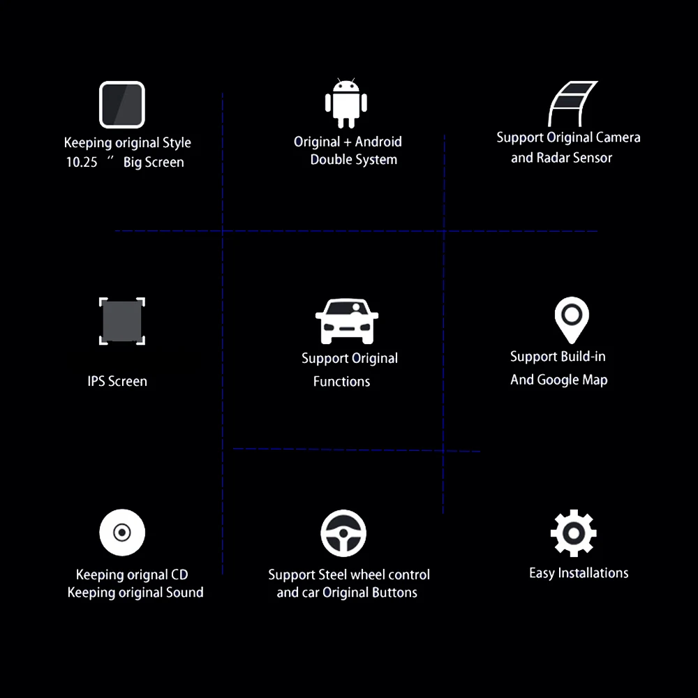 Автомобильная Мультимедийная система Android 10 0 4 + 64 ГБ автомобильный dvd-плеер