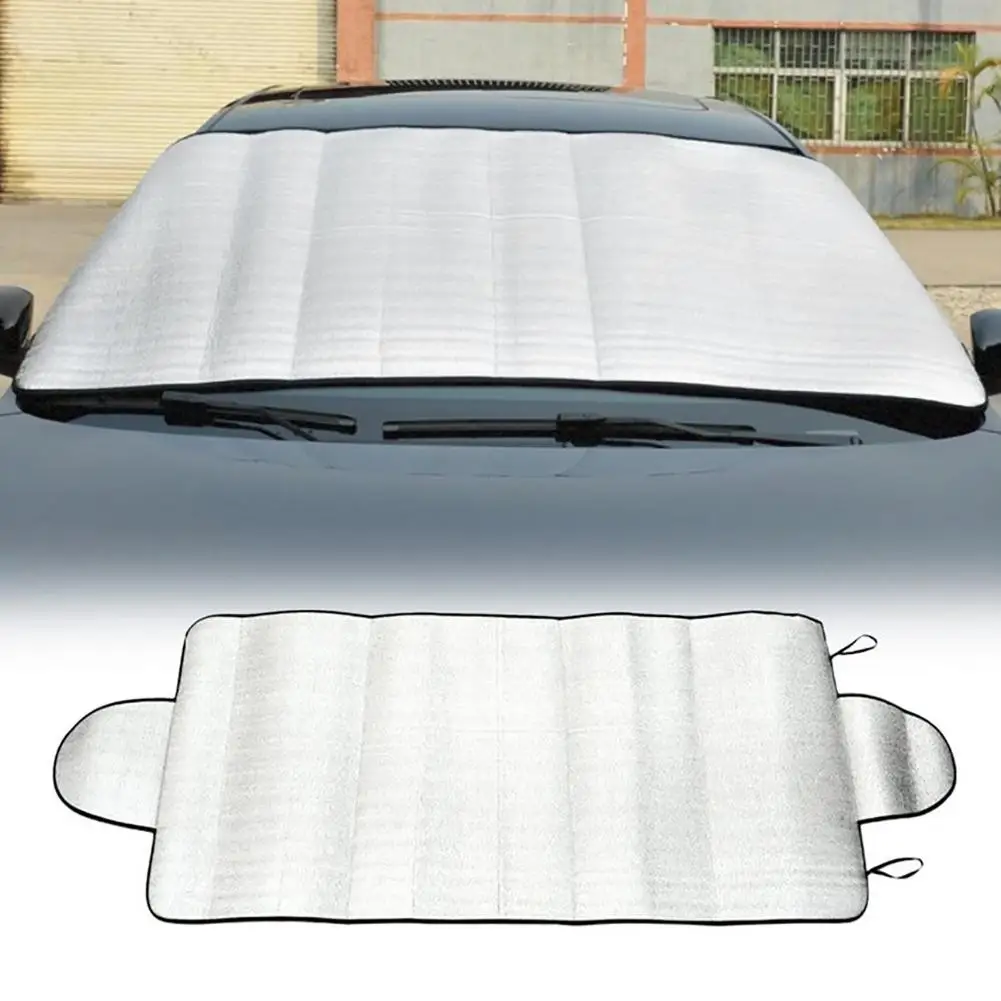 

Car Windshield Cover Car Front Windshield Sun Snow Shade Heat Blocking Anti-UV Dust Cover Protector автоаксессуары для авто 2020