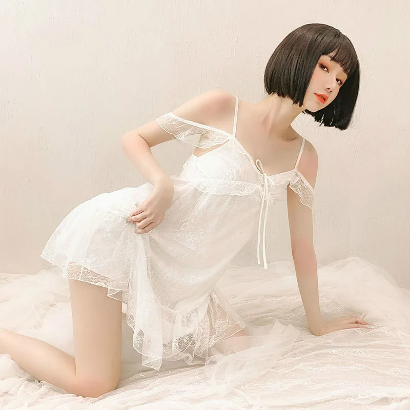 Сексуальное кружевное нижнее белье женское Сетчатое прозрачное соблазнительное