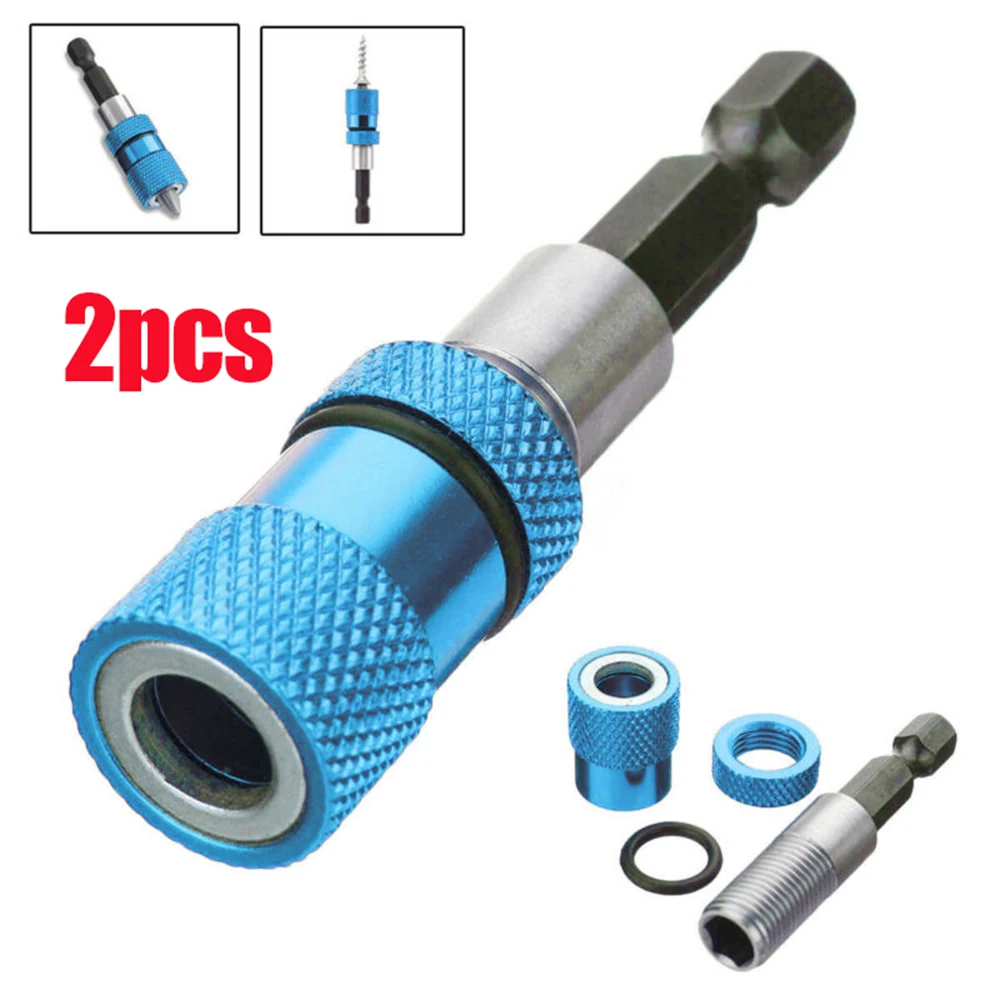 

Magnetic Screw Bit Holder Screwdriver 66mm length 1/4 Inch Adjustable Screw