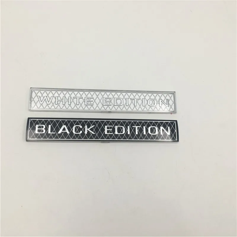 Пользовательские автомобильные Стикеры для Toyota Land Cruiser Белый Black Edition M эмблема