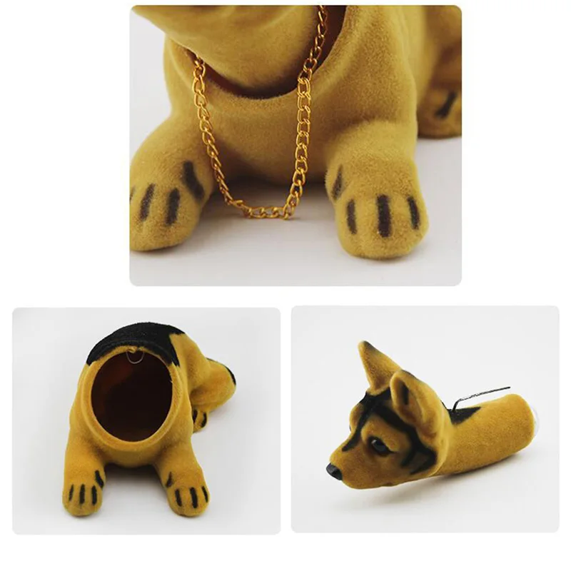 Beagles Lucky Dog качающаяся голова игрушка автомобиль домашний офис орнамент|Статуэтки