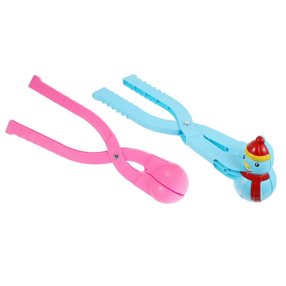 

2pcs Creative Outdoor Snowball Plaything Snowball Maker Tool Snowball Clips