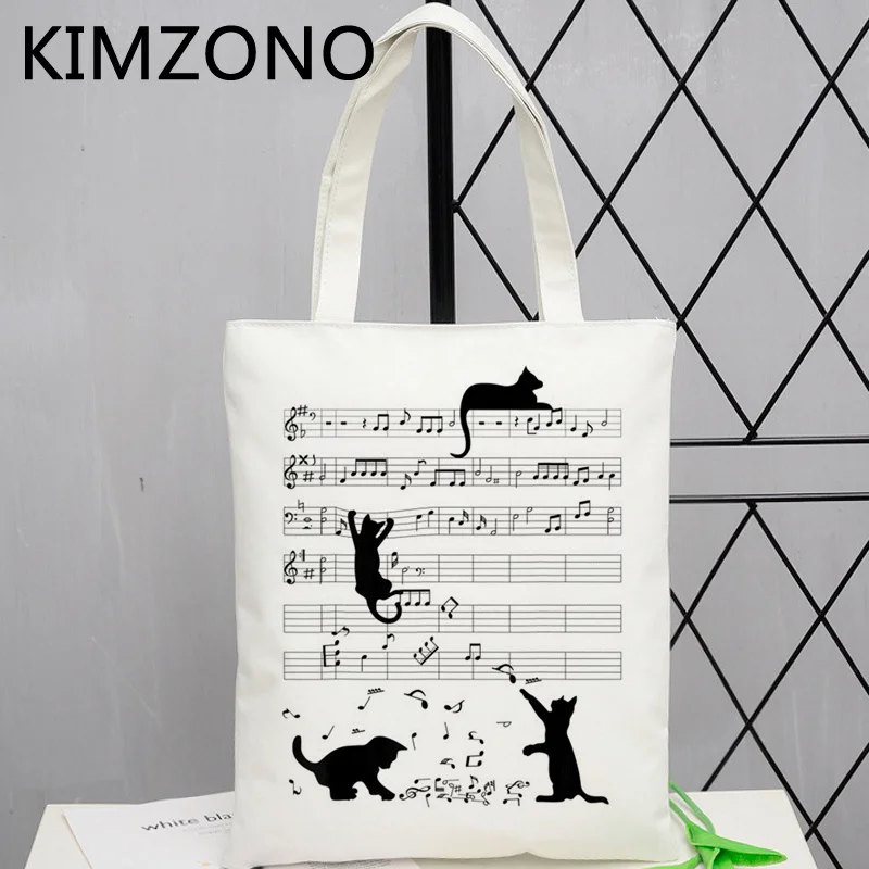 

Cat shopping bag recycle bag tote shopping shopper cotton canvas bag bolsa compra bolsas ecologicas reusable sac cabas sac tissu