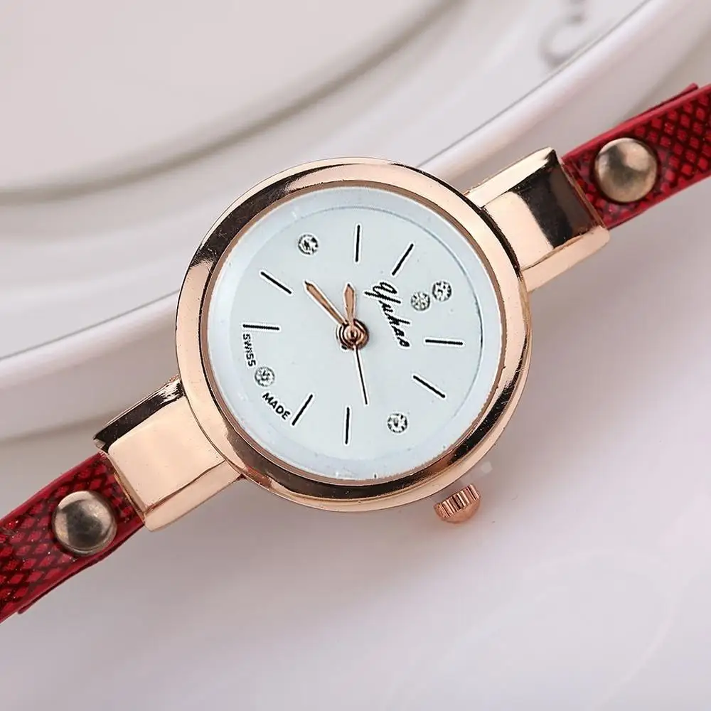 

Women's Watch Fashion Casual Bracelet Leather Ladies Watch Women Wrist Watch Multicolor WristWatch Reloj Mujer zegarek damski