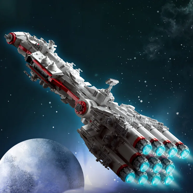 Строительные блоки для детских игрушек король 21003 Звездный план Mortesv's CR-90 Corellian