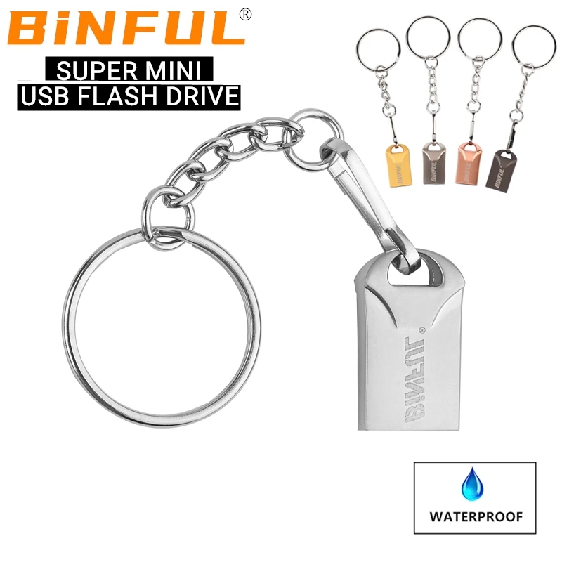 Миниатюрный флеш накопитель BiNFUL высокоскоростная флешка на 64 ГБ 16 Usb флэш 8 usb 32