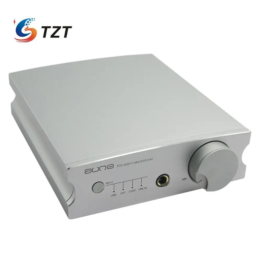 Aune X1S 32 бит/384 DSD128 ESS9018K2M USB Интерфейс Аудио Amp усилитель