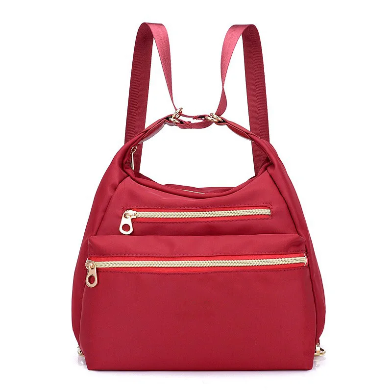 

3in1 Bag with Double Zippers Waterproof Fashion Handbag and Shoulder Bag Gift for Women FEA889