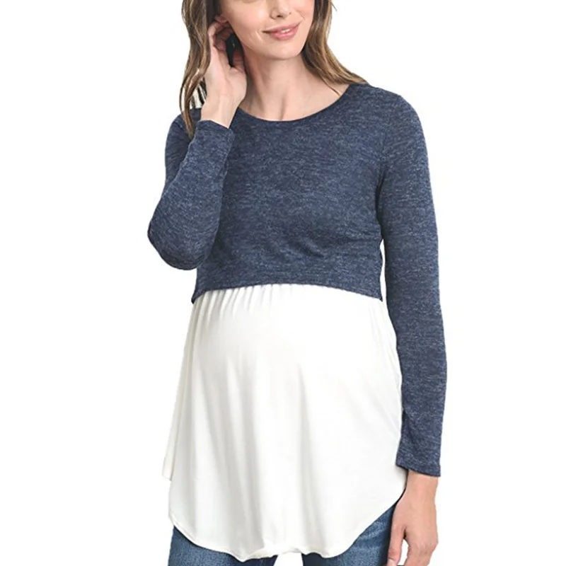 Одежда для грудного вскармливания беременных рубашки кормления футболки | Мать и