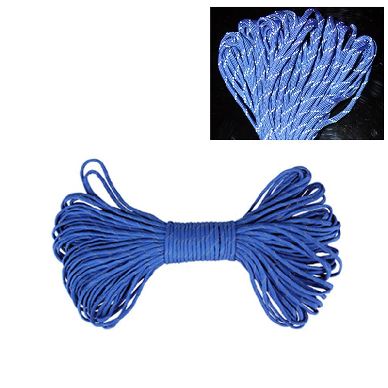 

31m 9 stand Cores Paracord for Survival Parachute Cord Lanyard Camping Climbing Camping Rope Hiking Clothesline