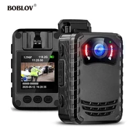 boblov n9 mini body camera full hd 1296p body mounted camera small portable night vision police body cam 128gb258gb mini camera