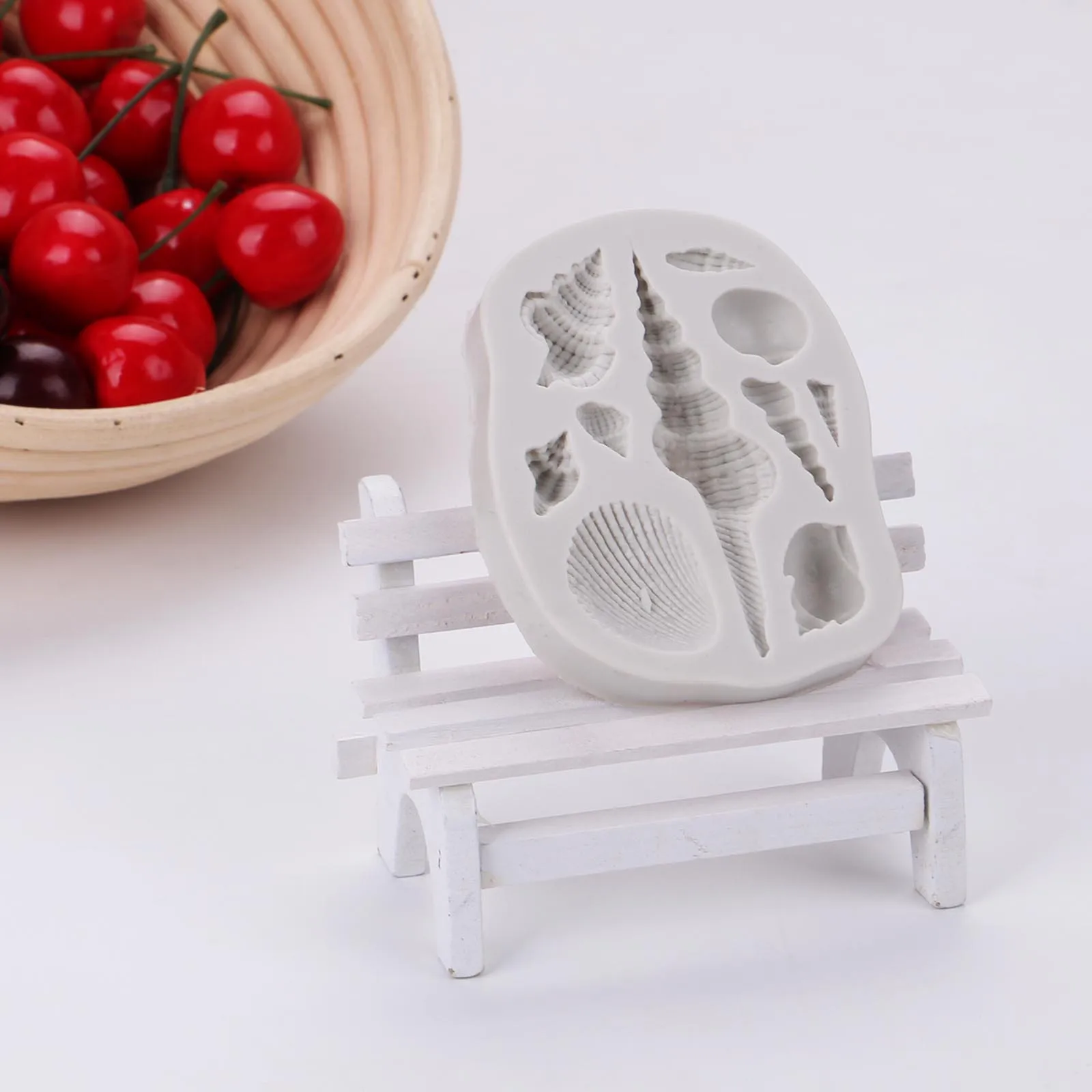 3D Морская ракушка Звезда помадка форма лошадь силиконовый кекс для шоколада