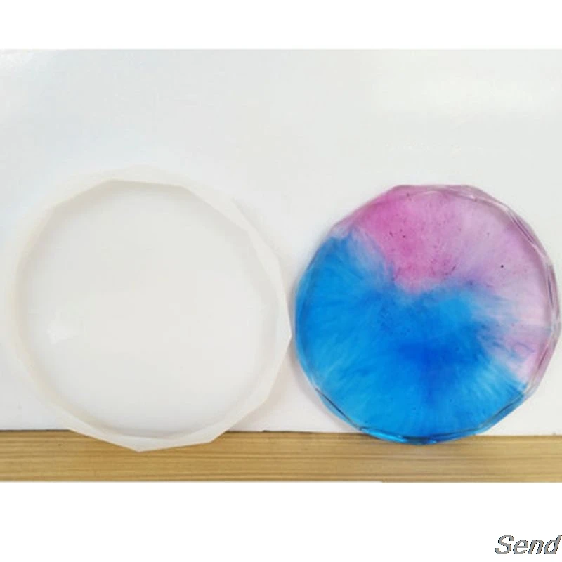 2 шт. силиконовая форма для подстаканника под УФ-смолу | Украшения и аксессуары