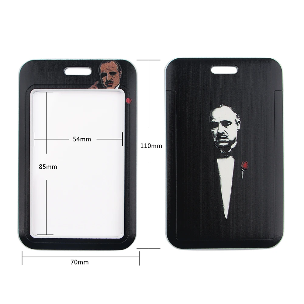 

LB1129 Classic Gangster Movie Necklace Lanyard Pendant Decorations ID Card Phone Straps USB Badge Holder DIY Hang Rope Lariat