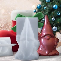 3d santa claus silicone mold diy resin craft mould crown snowman epoxy resin casting mold christmas ornament supplies home decor