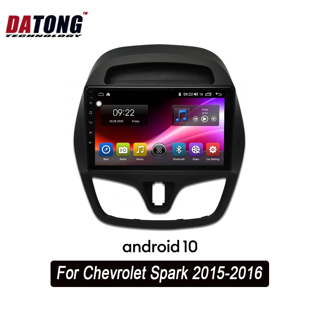 Автомобильный радиоприемник Datong Android 10 0 4G DSP мультимедийный видеоплеер для CHEVROLET