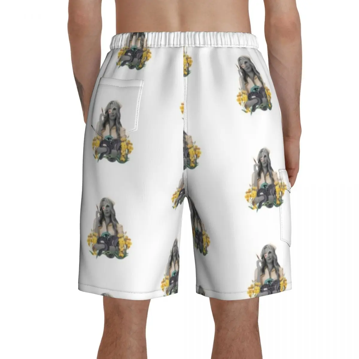 

Kill Bill Board Shorts Funny Beach Swimming Trunks Polyester Men Swim Trunks