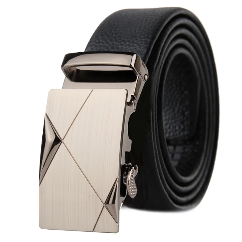 Кожаный ремень для мужчин 42 66 дюймов мужской с леопардовым принтом комфортный