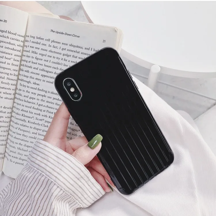Мягкий чехол карамельного цвета для iPhone 6 6s 7 8 Plus X XR XS Max Ультратонкий багажа