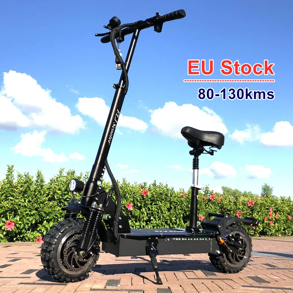 ЕС наличии 60V 3200W E скутер с 65 км/ч 11 дюймов колеса сильная мощность Байк способный