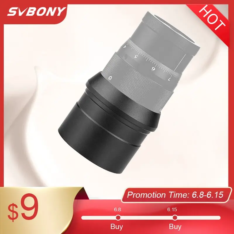 Адаптер телескопа SVBONY M31 * 0 5 до 2 дюймов винтовой фокусирующий адаптер для