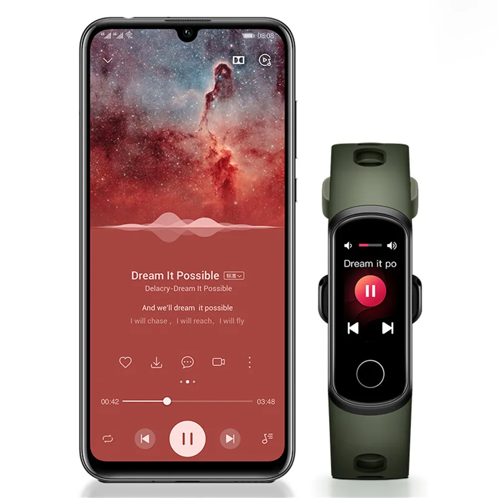 huawei Honor Band 5i смарт-браслет AMOLED huawei Honor Смарт-часы для сна и плавания спортивный трекер SpO2 кислород крови