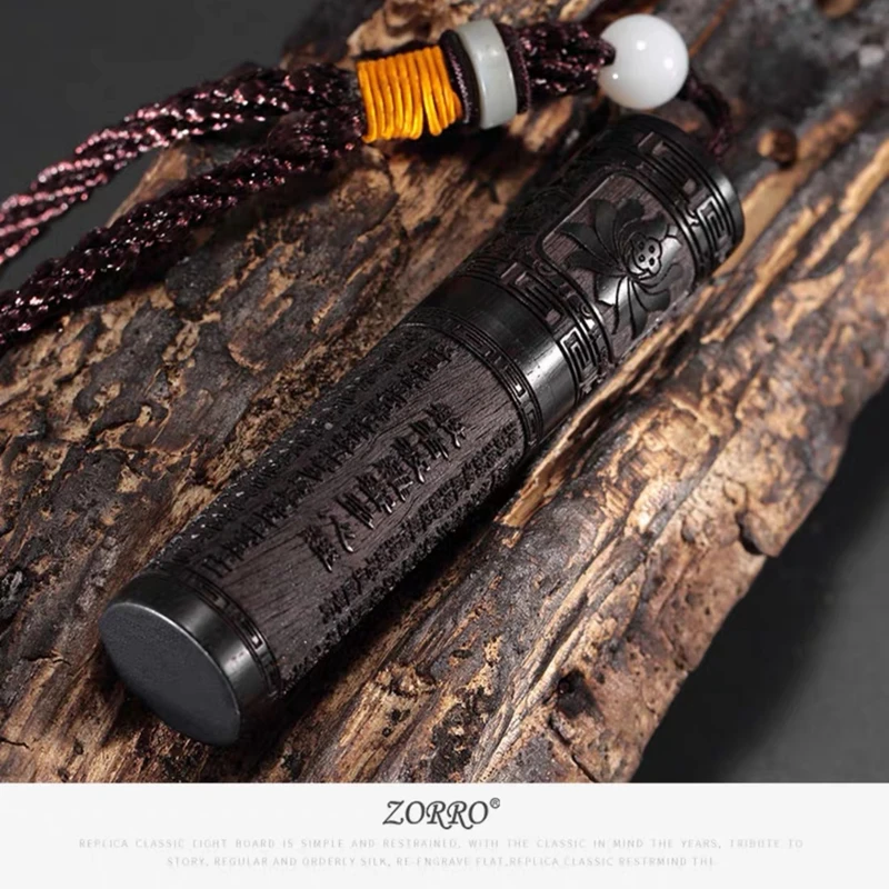 

Chinese brand ZORRO retro windproof kerosene hit men gift creative personality lighter