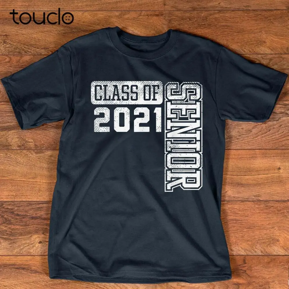 

New Class Of 2021 Senior High School College Graduation Gift T-Shirt Unisex S-5Xl