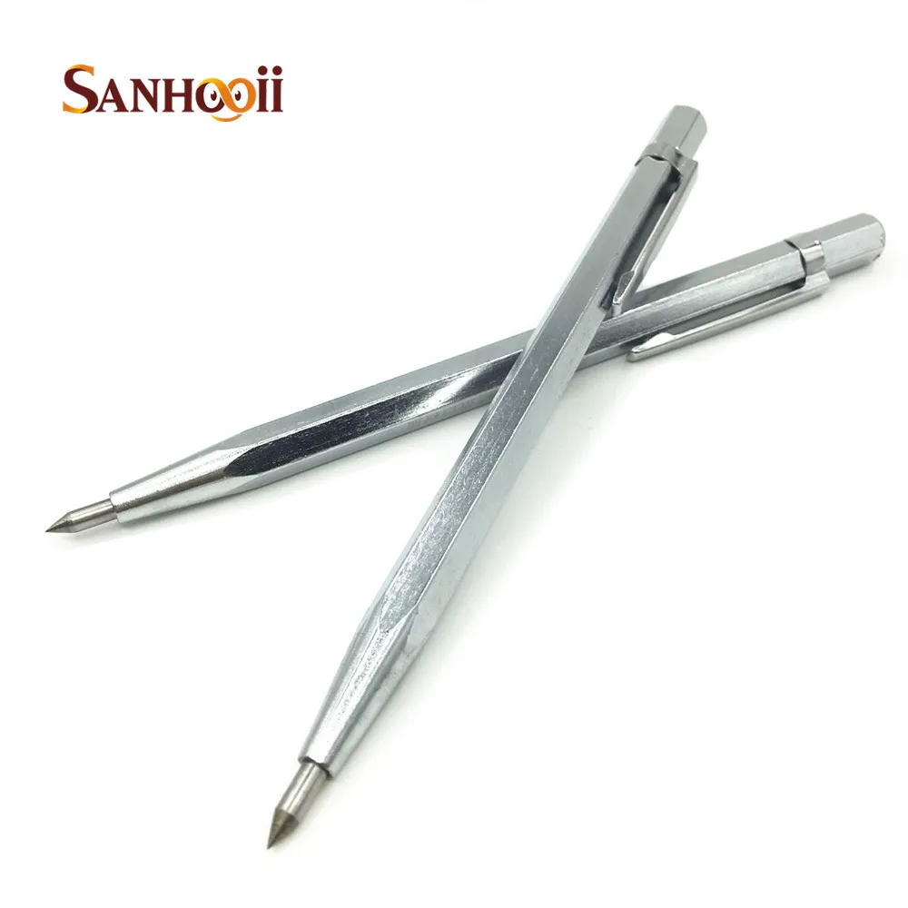 

2PCS Diamond Tungsten Steel Carving Crossed Sign Lettering Pen For Glass Ceramics Jade Shell Steel Plate DIY Hand Tools Set