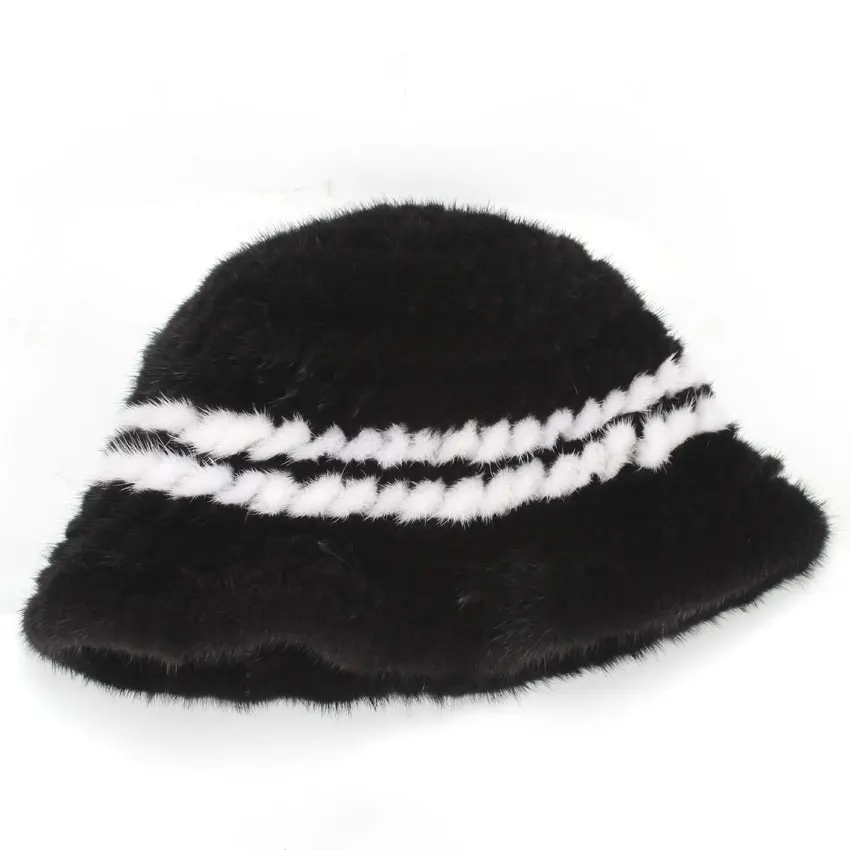 ICYMI класса люкс для русской зимы шапка вязаная из натурального меха женская