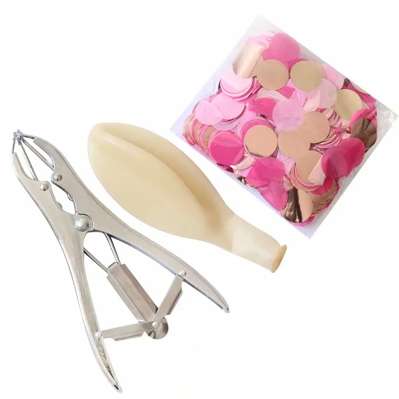

Metal Balloons Expansion Pliers Filling Balloon Mouth Expander DIY Tools For Transparent Bobo Bubbles Ballons Filling Confetti
