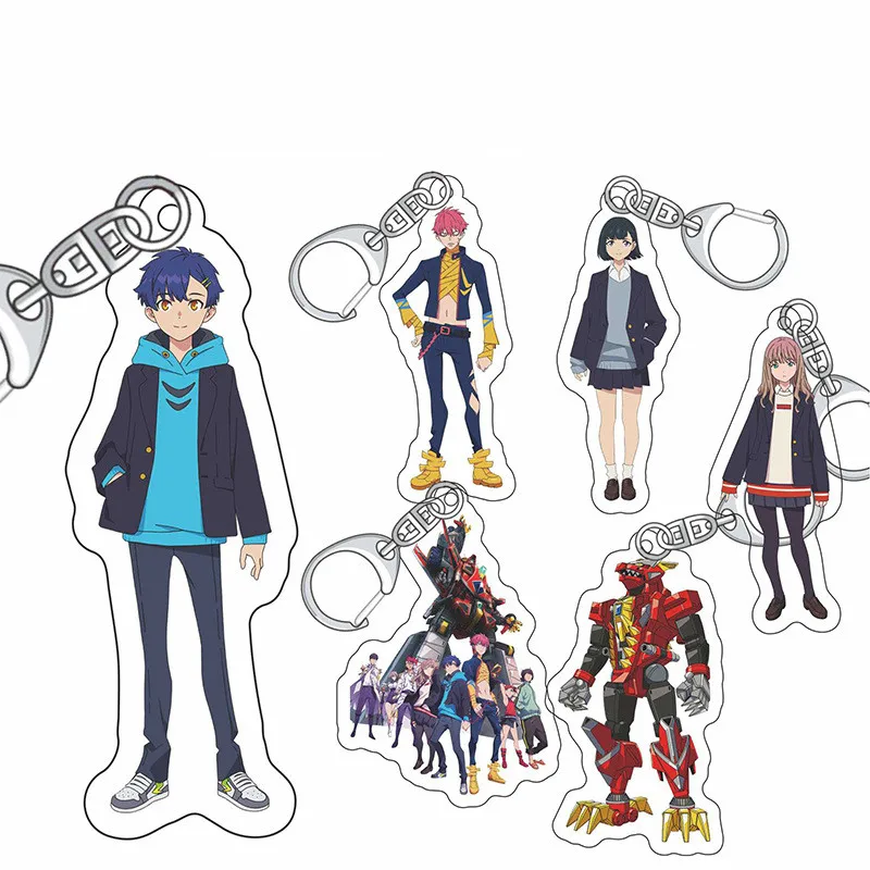 Аниме SSSS. Dynazalon Gauma Asanaka Yomogi Minami Yume, акриловая фигурка, брелок, украшение, Коллекционная модель, игрушка, подарки