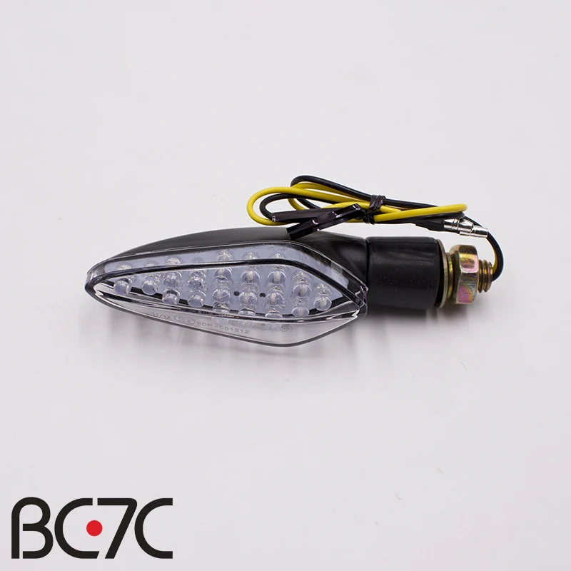 Универсальный светодиодный указатель поворота для мотоцикла желтый индикатор