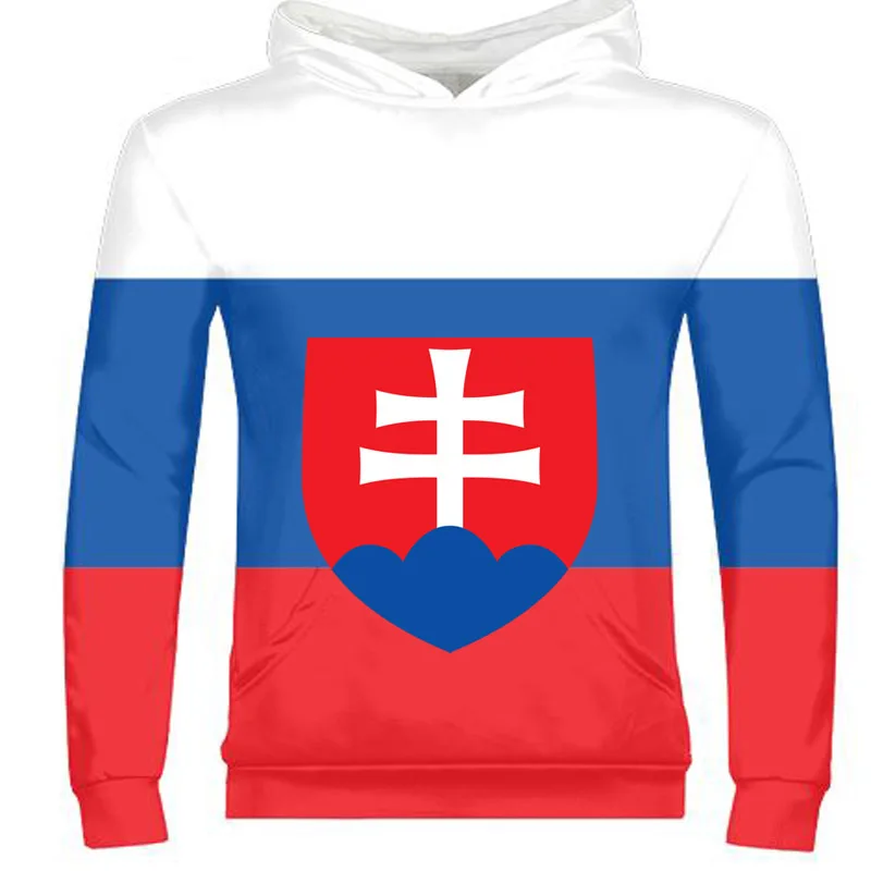 

SLOVAKIA male custom name number photo svk zipper sweatshirt nation flag slovensko country slovak republic college boy clothes