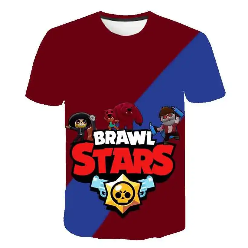 

Summer Fashion Unisex Cartoon T-shirt Children Boys Short Sleeves Funny Tees Baby Kids Anime Tops For Girls Clothes 4T-14T