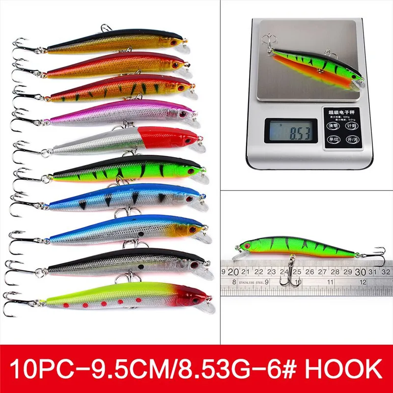 

56Pcs/lot Almighty Mixed Fishing Lure Bait Set Wobbler Crankbaits Swimbait Minnow Hard Baits Spiners Carp Fishing Tackle